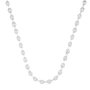 Voir la diapositive 1 : L'ATELIER D'AZUR Collier / Chaîne Argent 925 - Maille Grain de Café - 45cm