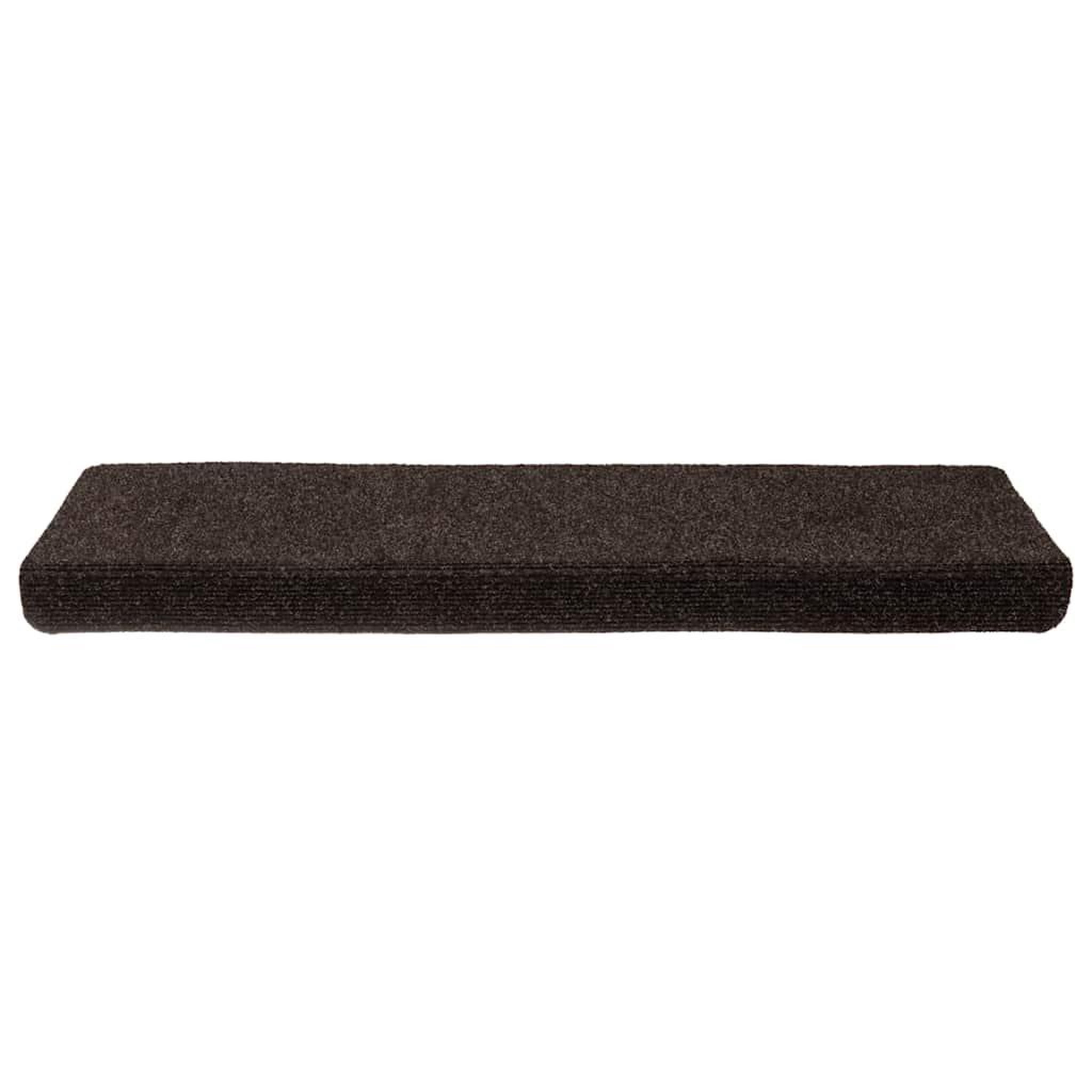 Voir la diapositive 3 : VIDAXL Tapis d'escalier autocollant 30 pcs marron 65x21x4 cm