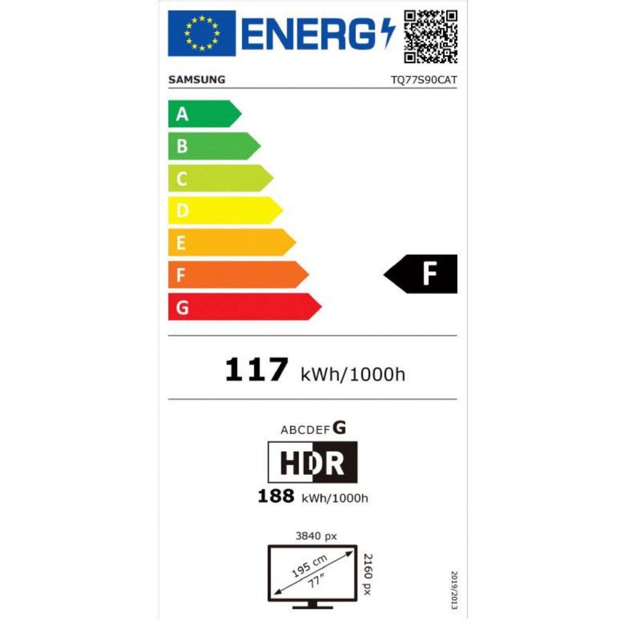 Voir la diapositive 3 : Samsung TV OLED TQ77S90C 2023