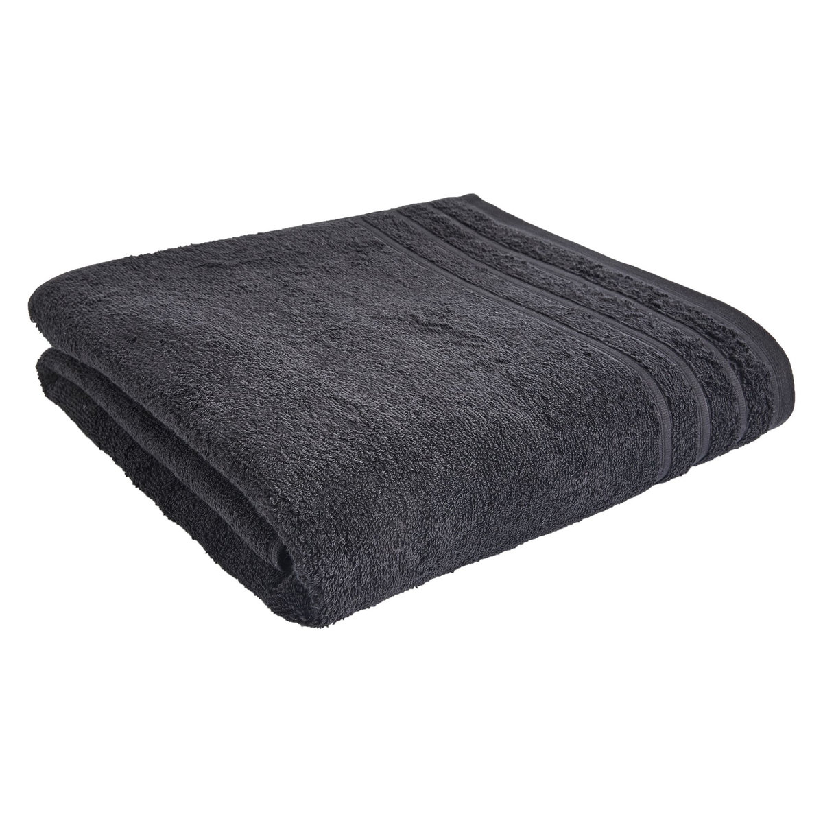 ACTUEL  Serviette de toilette unie en coton bouclé 500 gr/m2