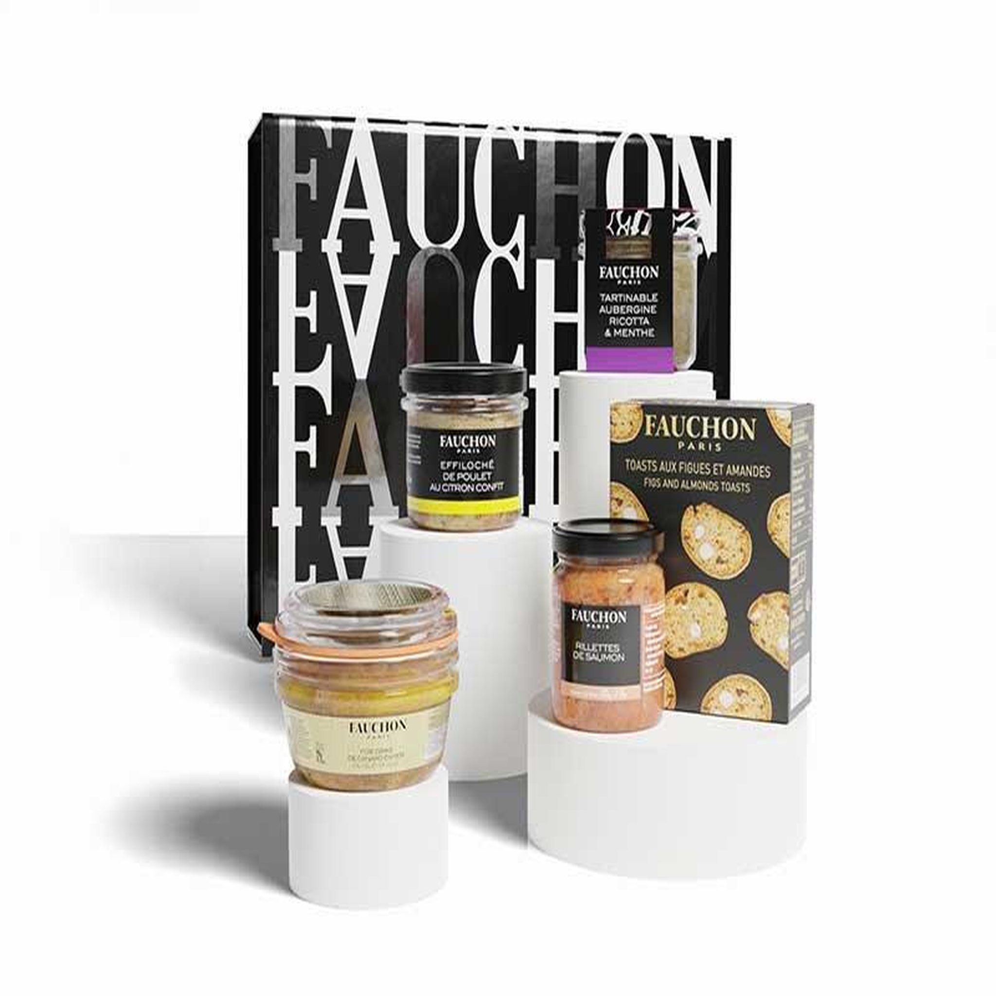 Voir la diapositive 2 : Smartbox Coffret fauchon apérichic : assortiment de délices salés livré à domicile - coffret cadeau gastronomie