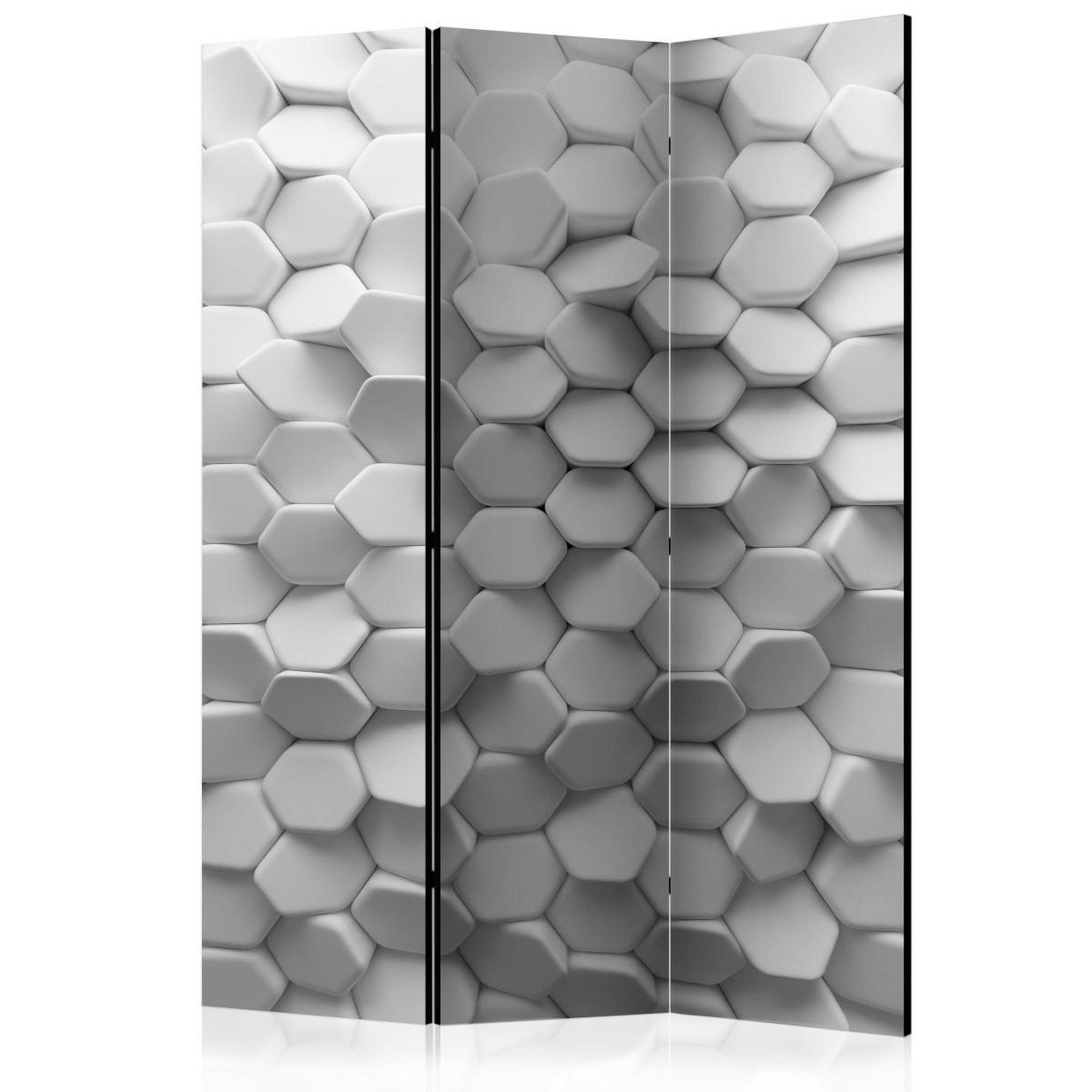 Paris Prix Paravent 3 volets  white mystery  135x172cm