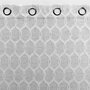 Voir la diapositive 3 : Paris Prix Rideau à Œillets Jacquard  Utopia  140x260cm Gris