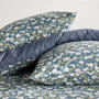 Voir la diapositive 4 : Today Parure de lit - TODAY - Sunshine - 2 personnes - 220 x 240 cm - Coton imprimé floral bleu