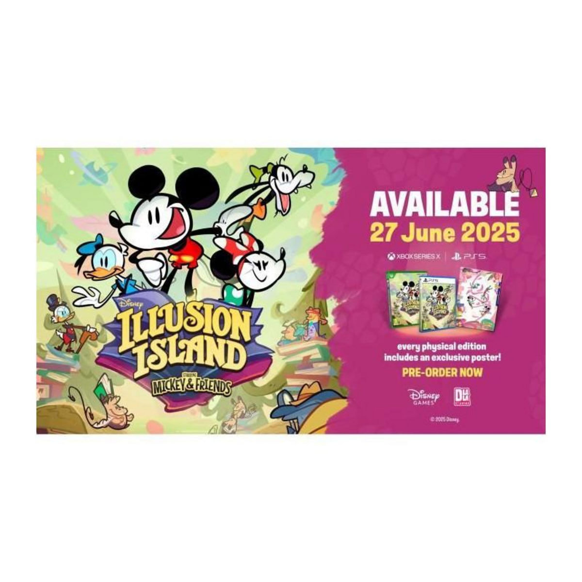 Just for games Disney Illusion Island Starring Mickey & Friends - Jeu PS5