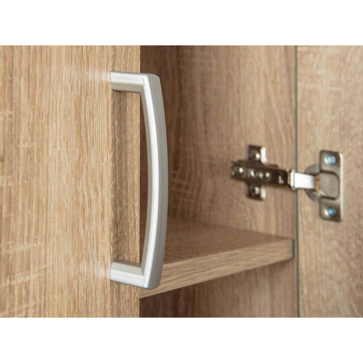 Armoire de rangement multifonctions 2 portes L70cm VISCONTI