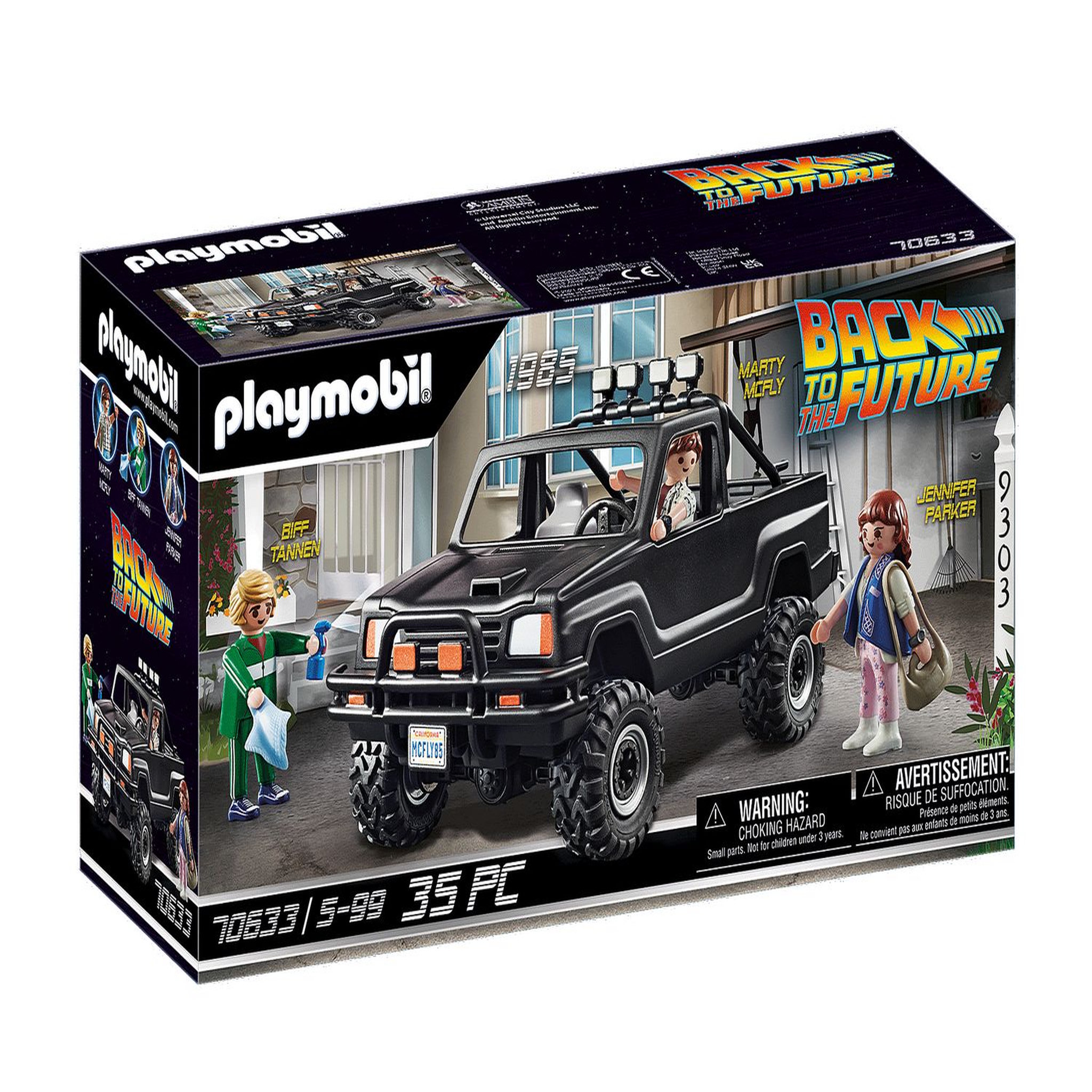 PLAYMOBIL 70633 - Retour vers le futur - Pick-up de Marty