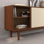 Voir la diapositive 5 : IDIMEX Buffet SIMONA L 175 cm en bois massif