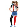  Déguisement Classique Harley Quinn - DC Super Héros Girls - Fille - 8/10 ans (128 à 140 cm)