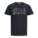 Jack & Jones T-shirts Marine/Vert Homme Jack & Jones Plash Corp. Coloris disponibles : Bleu