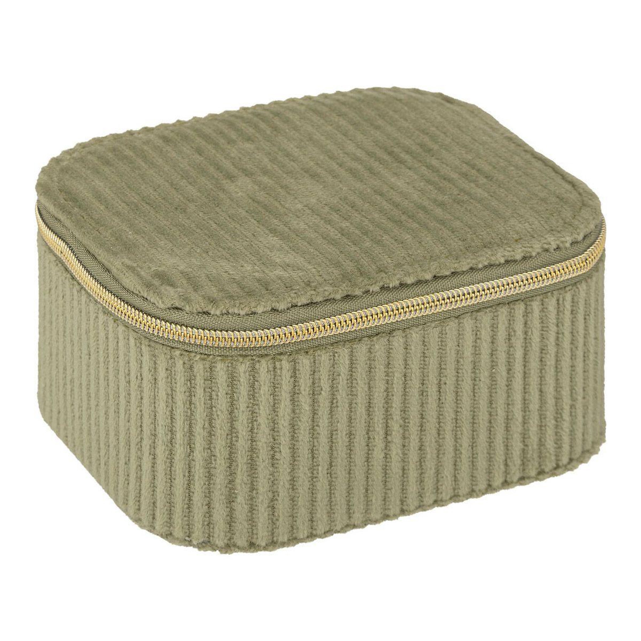 ATMOSPHERA Boîte à Bijoux en Velours  Enya  11cm Vert