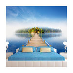 Paris Prix Papier Peint  Ile Tropicale. Coloris disponibles : Multicolore