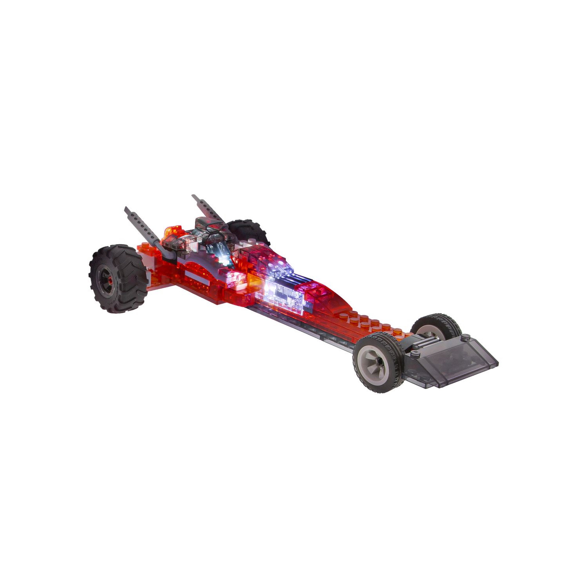 Voir la diapositive 5 : GP TOYS LP - Multimodel - Véhicule Rouge - 4 en 1 - 185 pcs