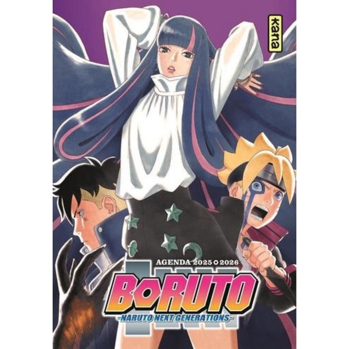 AGENDA BORUTO. EDITION 2025-2026, Kana