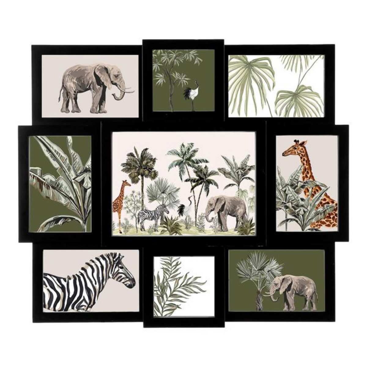 ATMOSPHERA Pêle-Mêle 9 Photos  Cali  48cm Noir