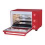 Voir la diapositive 3 : CONTINENTAL EDISON CONTINENTAL EDISON CEMF35R - Minifour electrique 35L rouge  - 1500W - Rotissoire, Convection naturelle