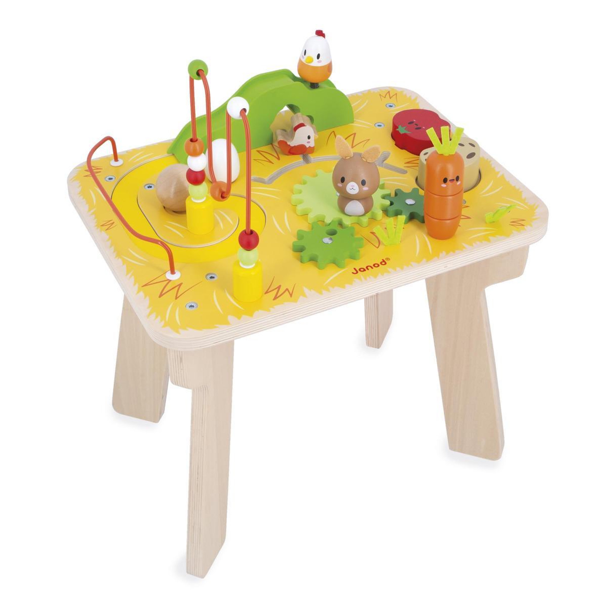 JANOD Table d eveil la ferme 8 activites