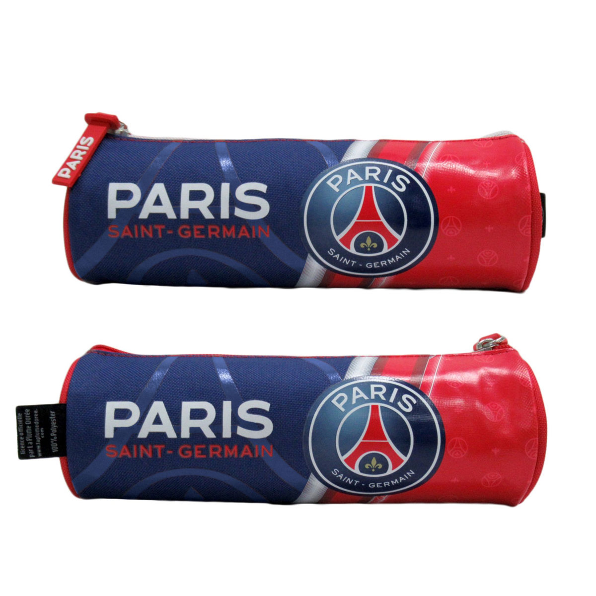 PSG Trousse ronde rouge et bleue PARIS SAINT GERMAIN
