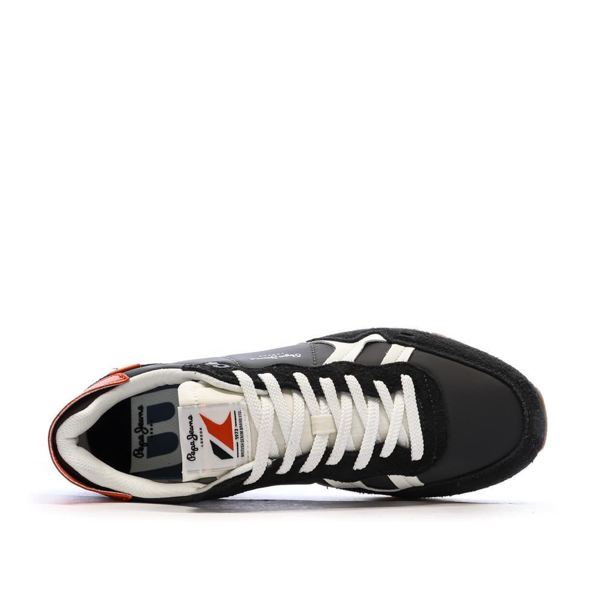 Voir la diapositive 4 : Pepe Jeans Baskets Noir/Rouge Homme Pepe jeans Brit Fly