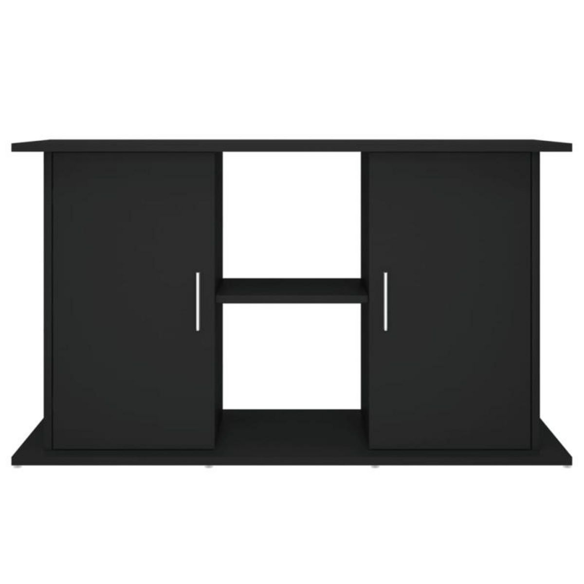 VIDAXL Support pour aquarium noir 101x41x58 cm bois d ingénierie