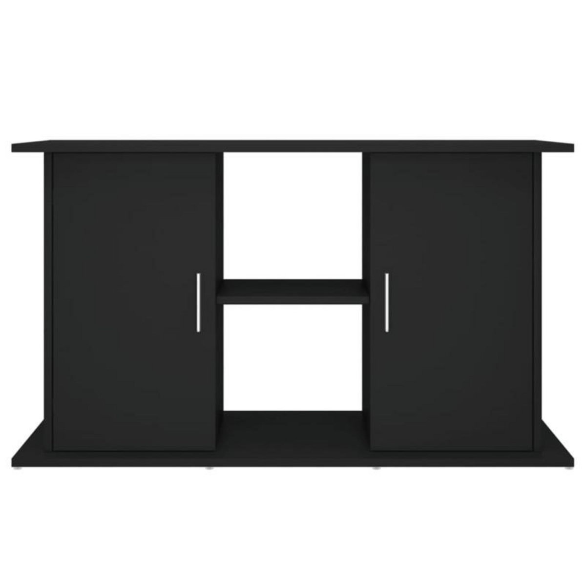 VIDAXL Support pour aquarium noir 101x41x58 cm bois d ingénierie