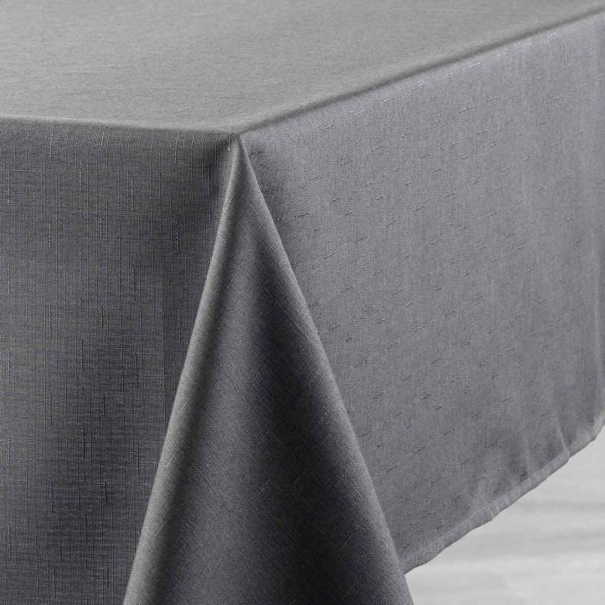 Paris Prix Nappe Enduit  Newton  140x250cm Anthracite