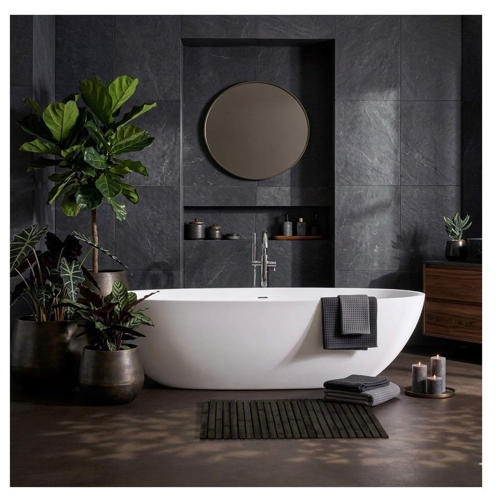Voir la diapositive 2 : Eden Caillebotis en bambou hanoi design et moderne