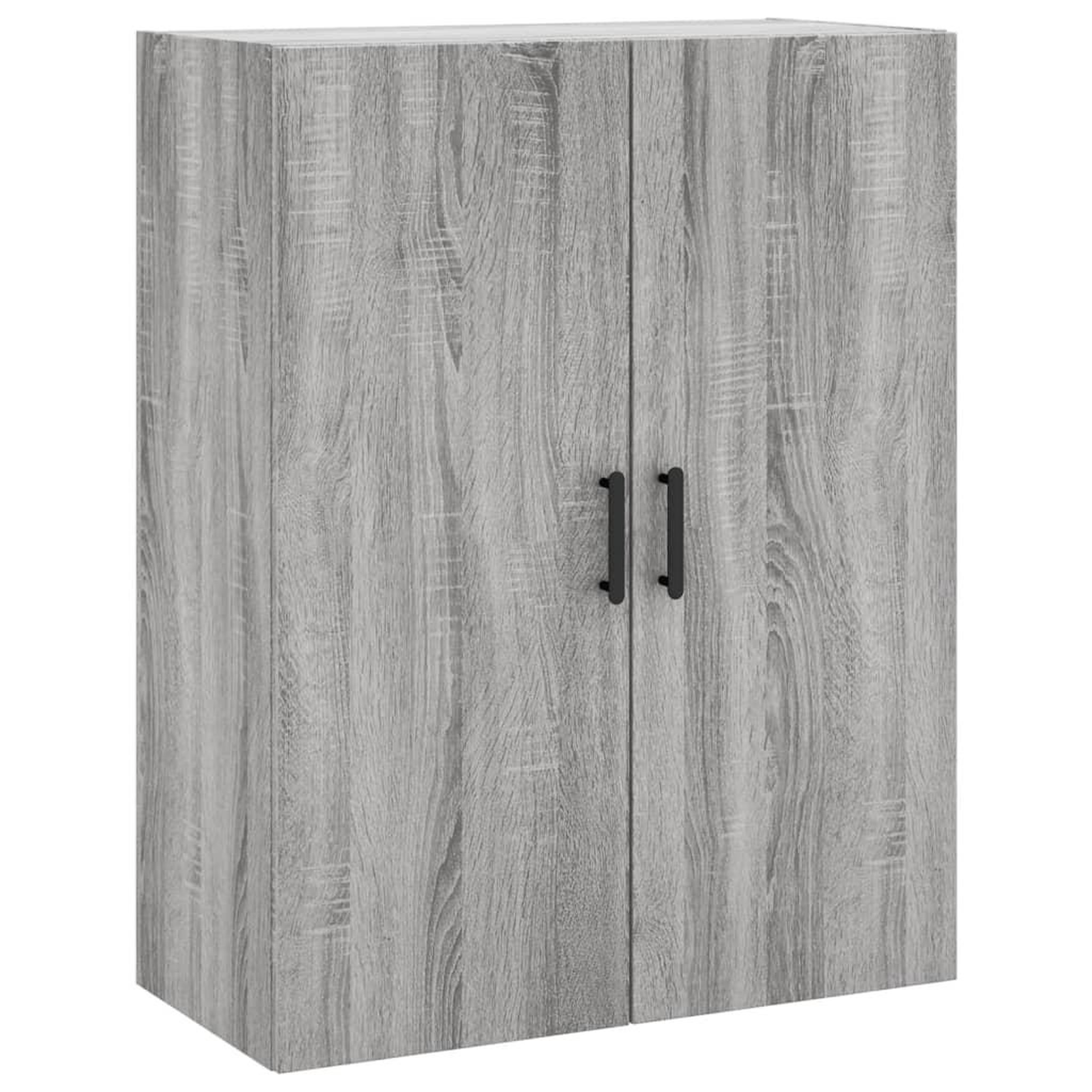 Voir la diapositive 2 : VIDAXL Armoire murale sonoma gris 69,5x34x90 cm