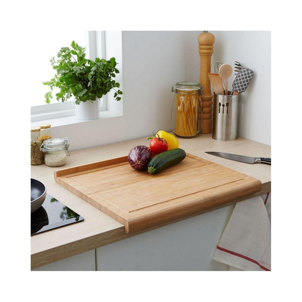 ESSENTIEL B Planche à découper Billot N°2 BAMBOU