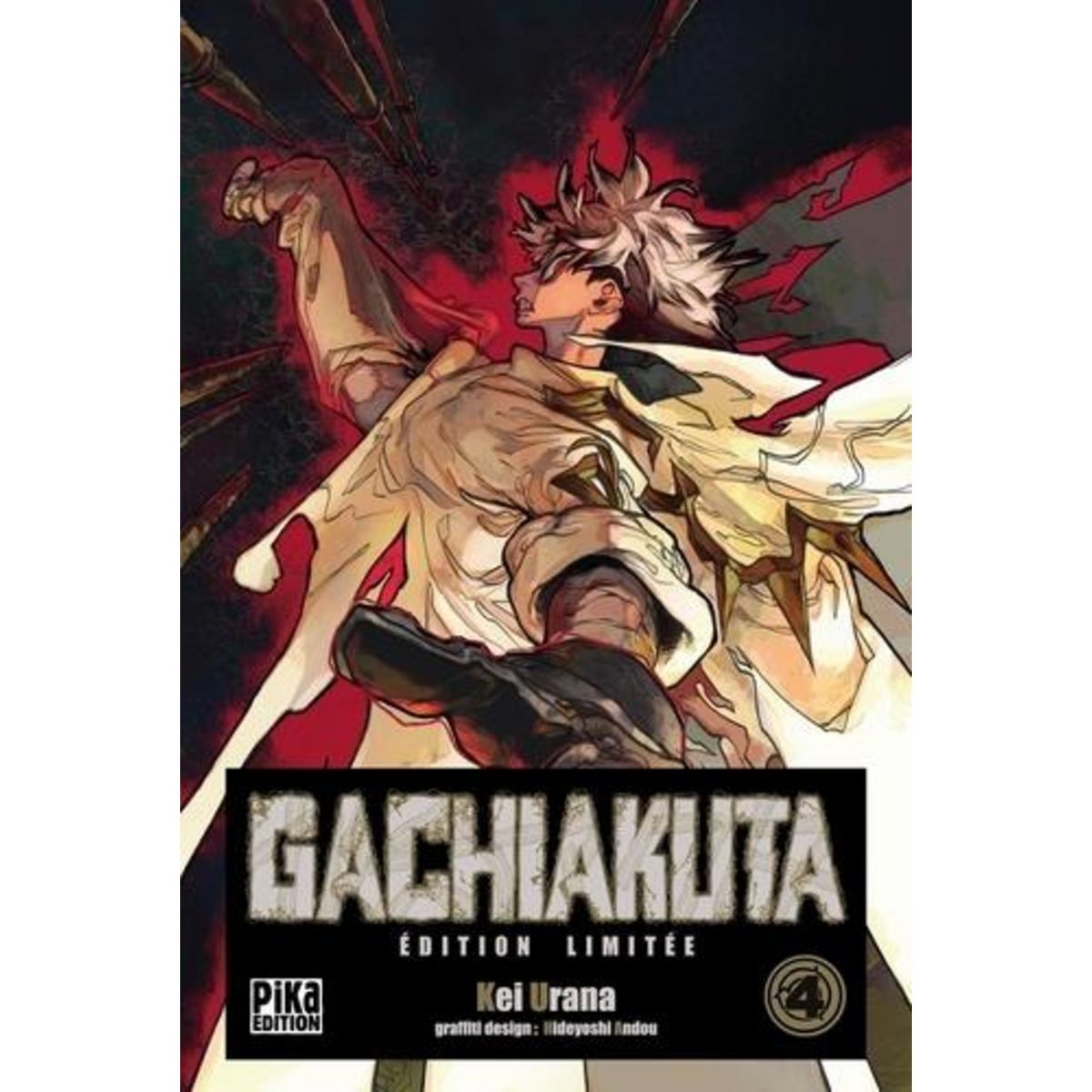 GACHIAKUTA TOME 4 : AVEC 1 JAQUETTE REVERSIBLE ET LE ONE-SHOT INEDIT SHIKIDO. EDITION LIMITEE, Urana Kei