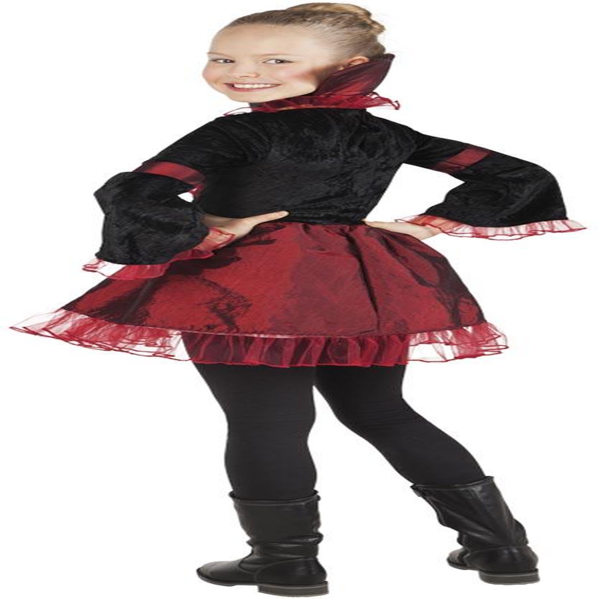 Voir la diapositive 2 : Boland Déguisement de Petit Vampiresse - 7/9 ans (122 à 134 cm)