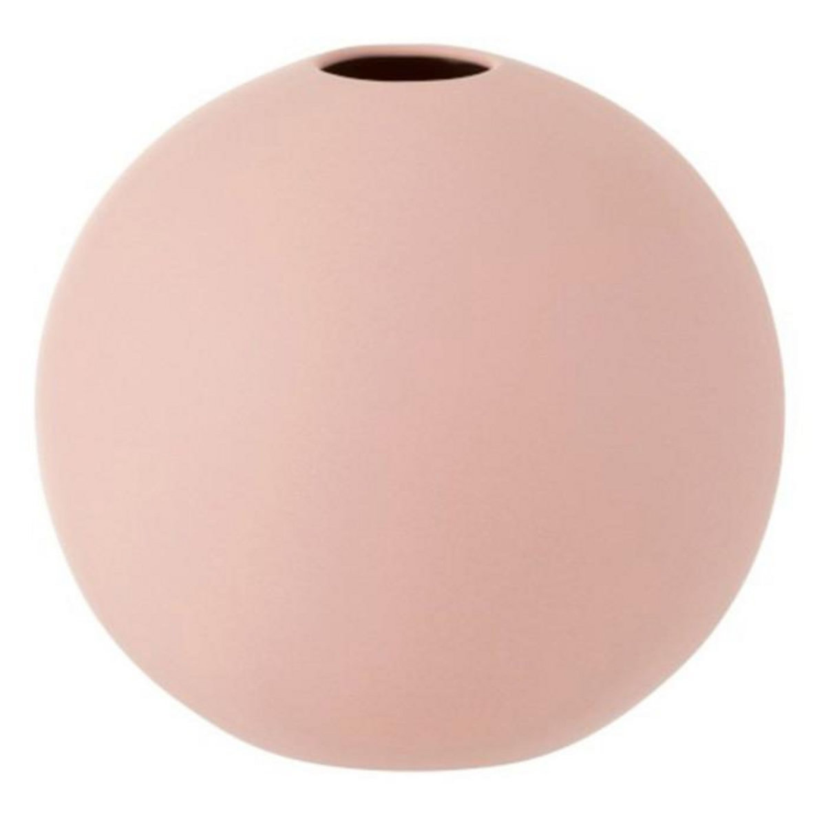 Paris Prix Vase Design  Boule Céramique  25cm Rose Pastel
