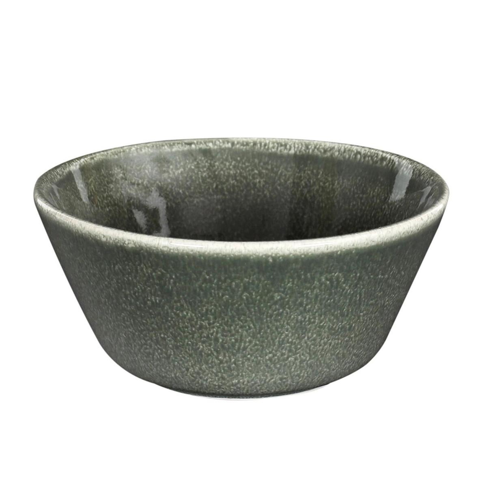 Voir la diapositive 2 : The Home Deco Factory Lot de 6 bols en céramique  black forest  15cm vert