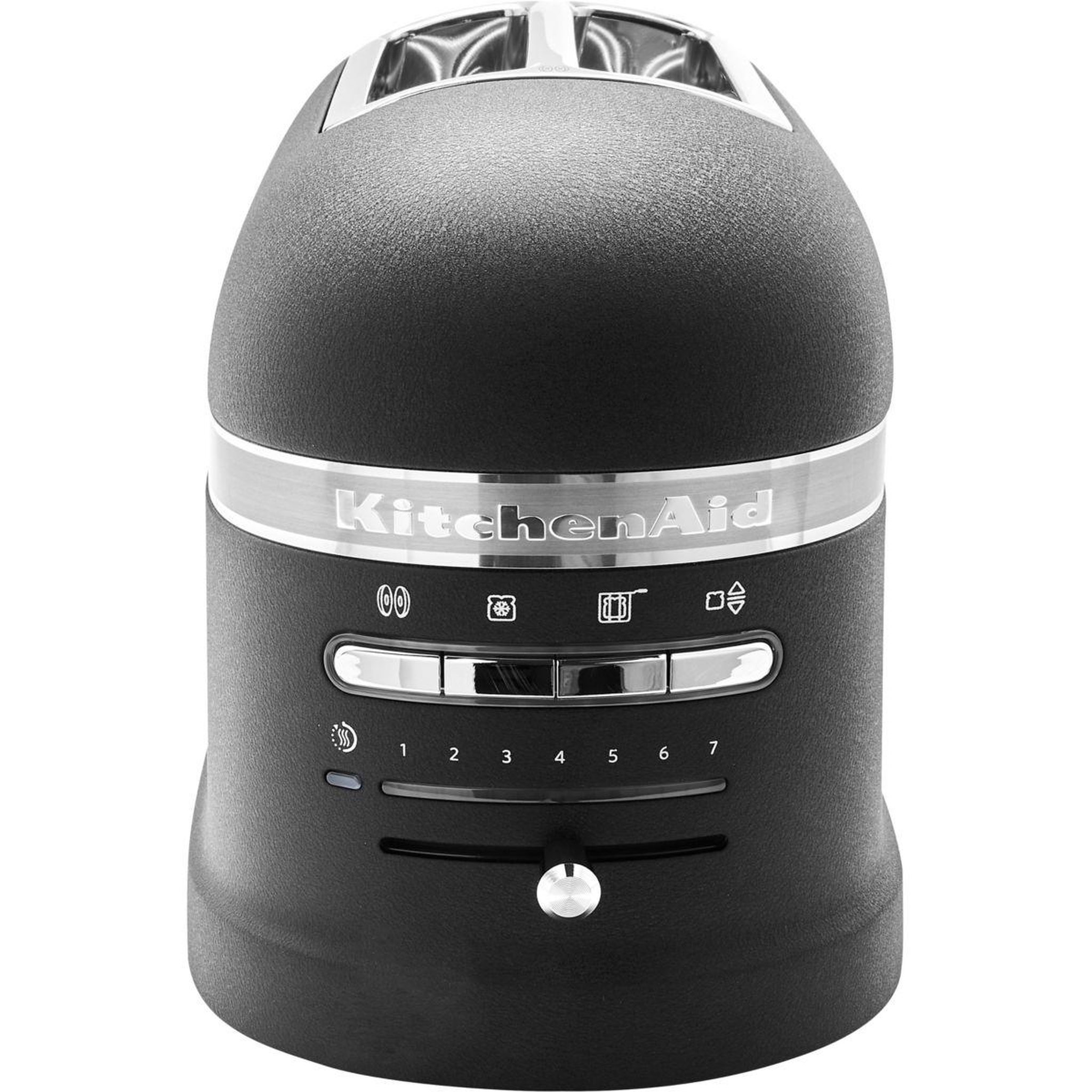 Voir la diapositive 3 : KitchenAid Grille-pain Artisan 5KMT2204EBK Truffe Noir