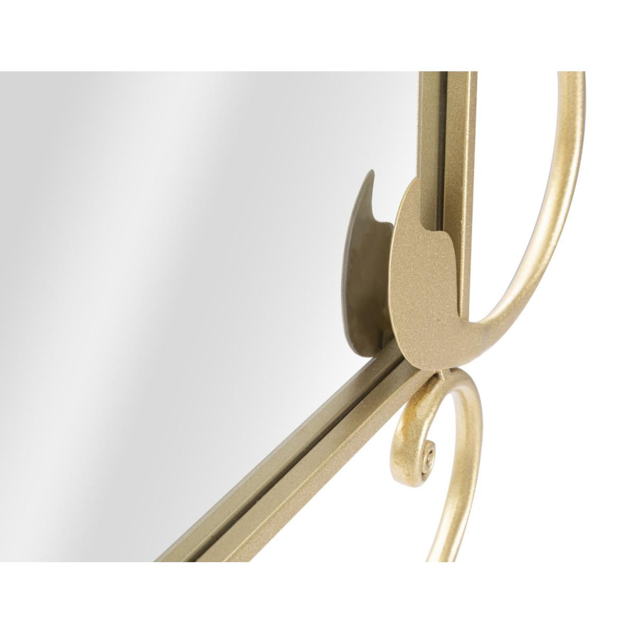 Voir la diapositive 3 : Paris Prix Miroir mural design  pétale  110cm or