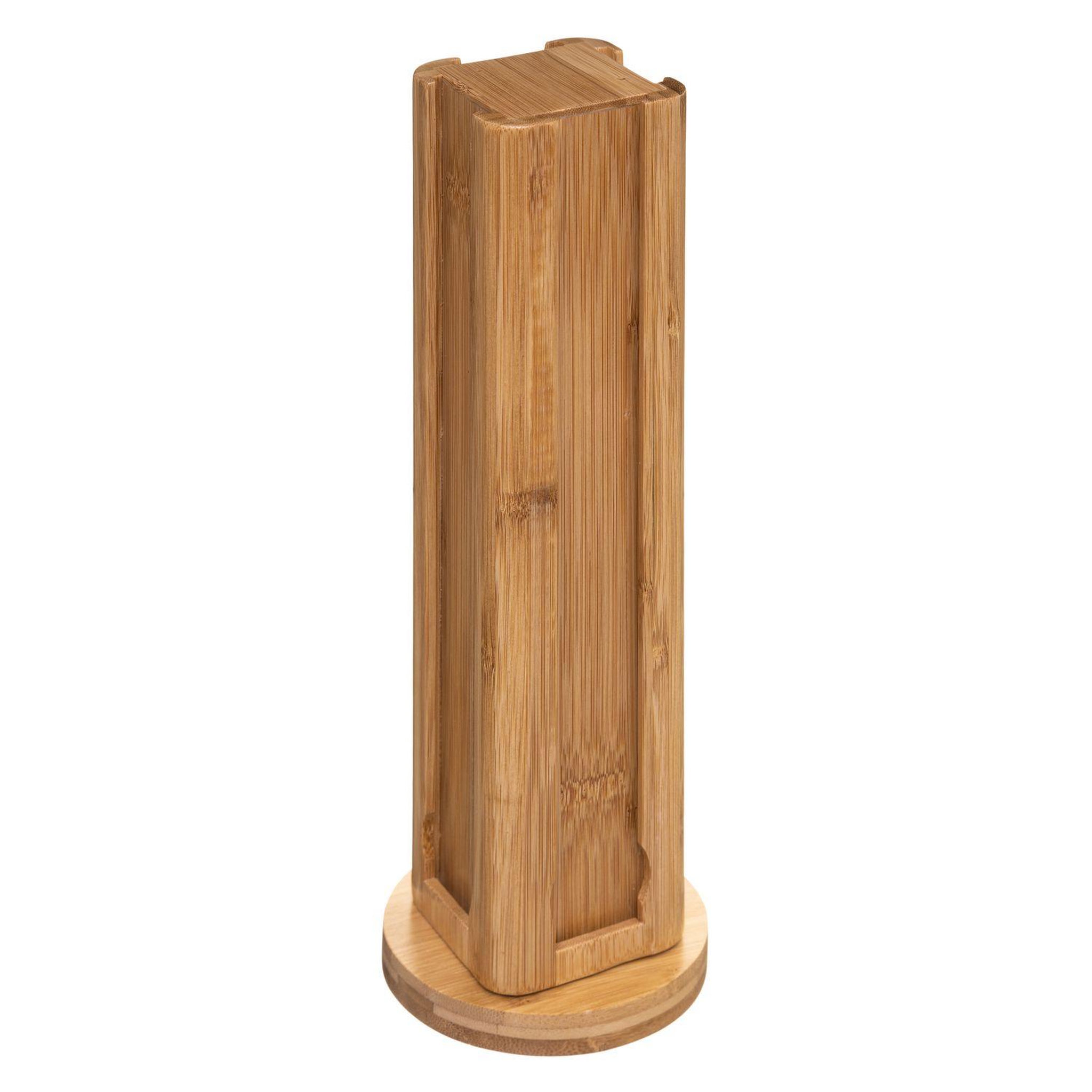 FIVE Porte capsules design Bambou cuisine - H. 29 cm - Marron