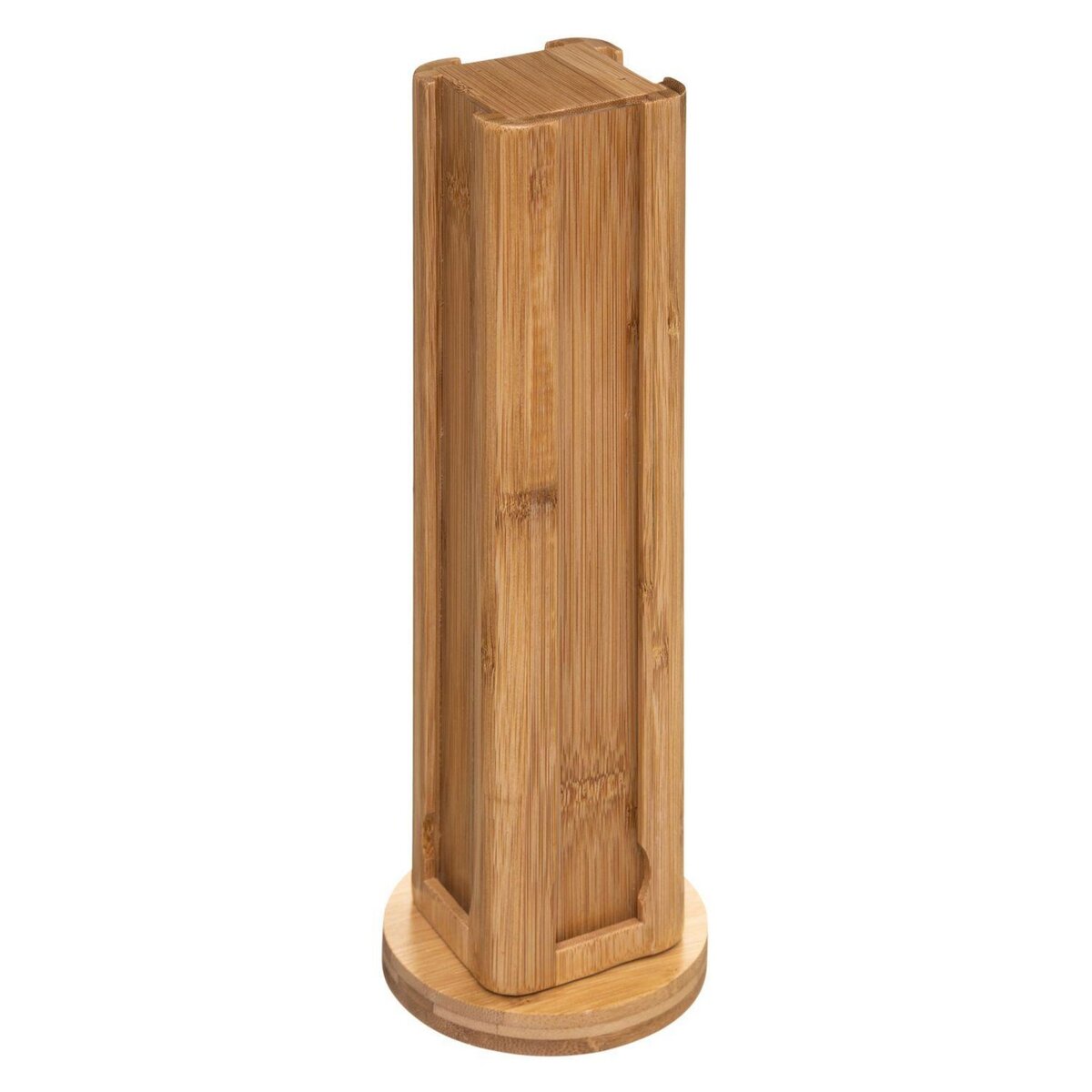 FIVE Porte capsules design Bambou cuisine - H. 29 cm - Marron