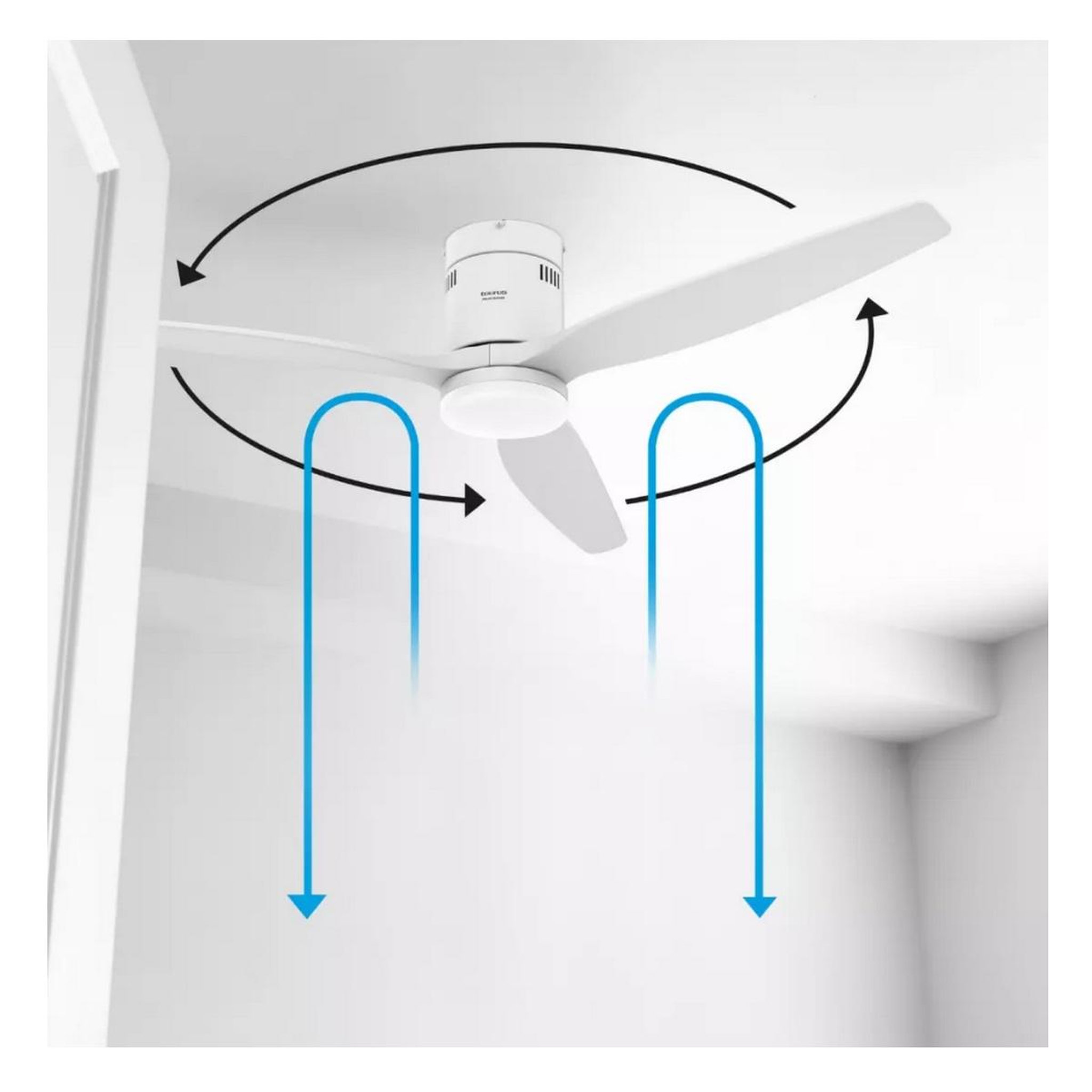 Voir la diapositive 6 : Taurus Ventilateur plafonnier POLAR 3B PURE
