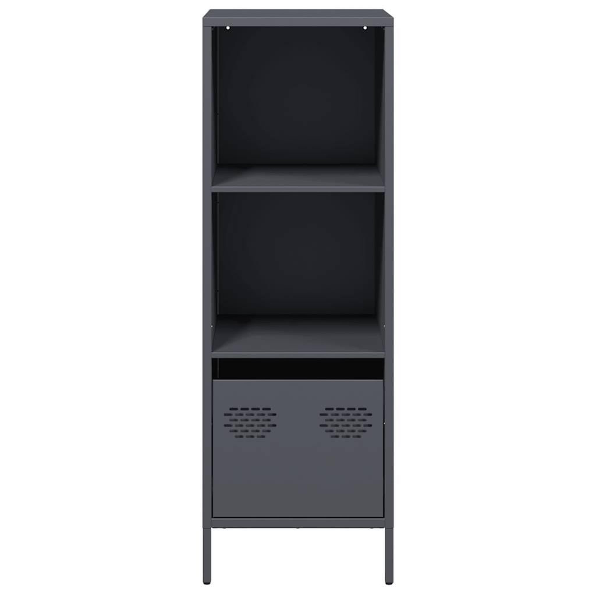 Voir la diapositive 5 : VIDAXL Buffet haut anthracite 35x39x103,5 cm acier