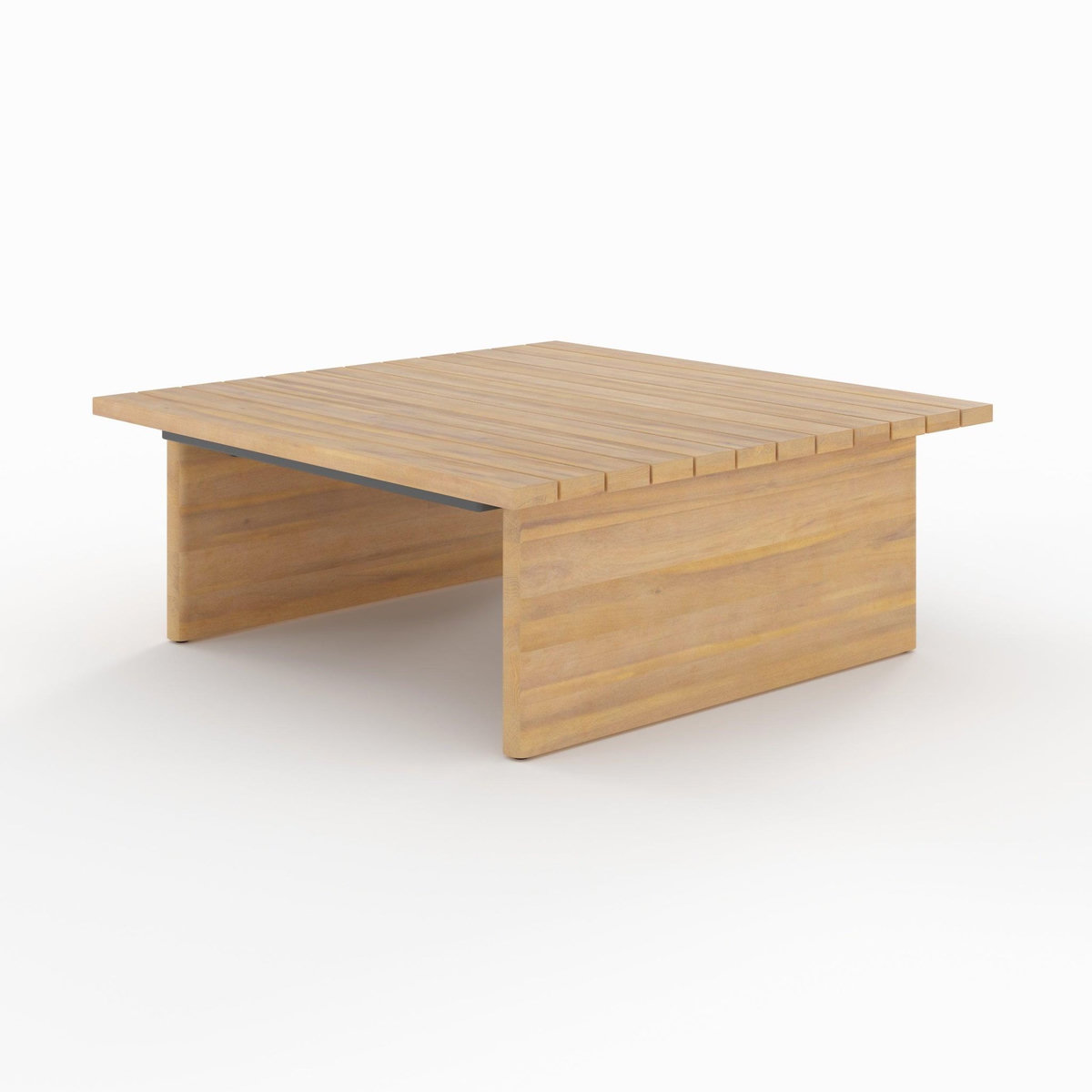Rendez vous déco Table basse de jardin en bois d'acacia-Seya