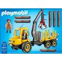 Voir la diapositive 3 : PLAYMOBIL 6813 - Porteur avec bûcheron