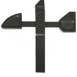 CENTRALE BRICO Arrêt acier prépeint, H.230 x P.20 mm