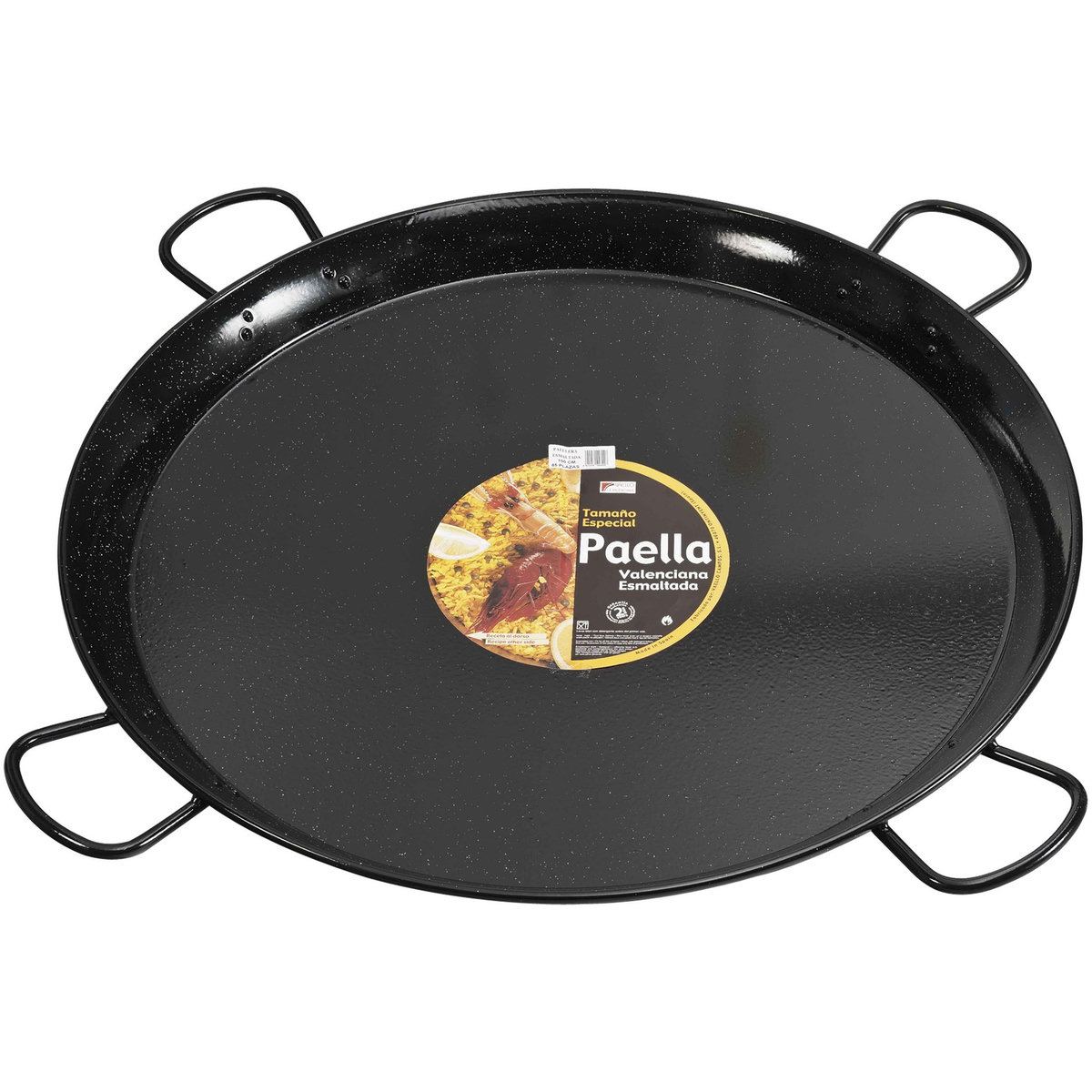  Plat à paella émaillé  100 cm