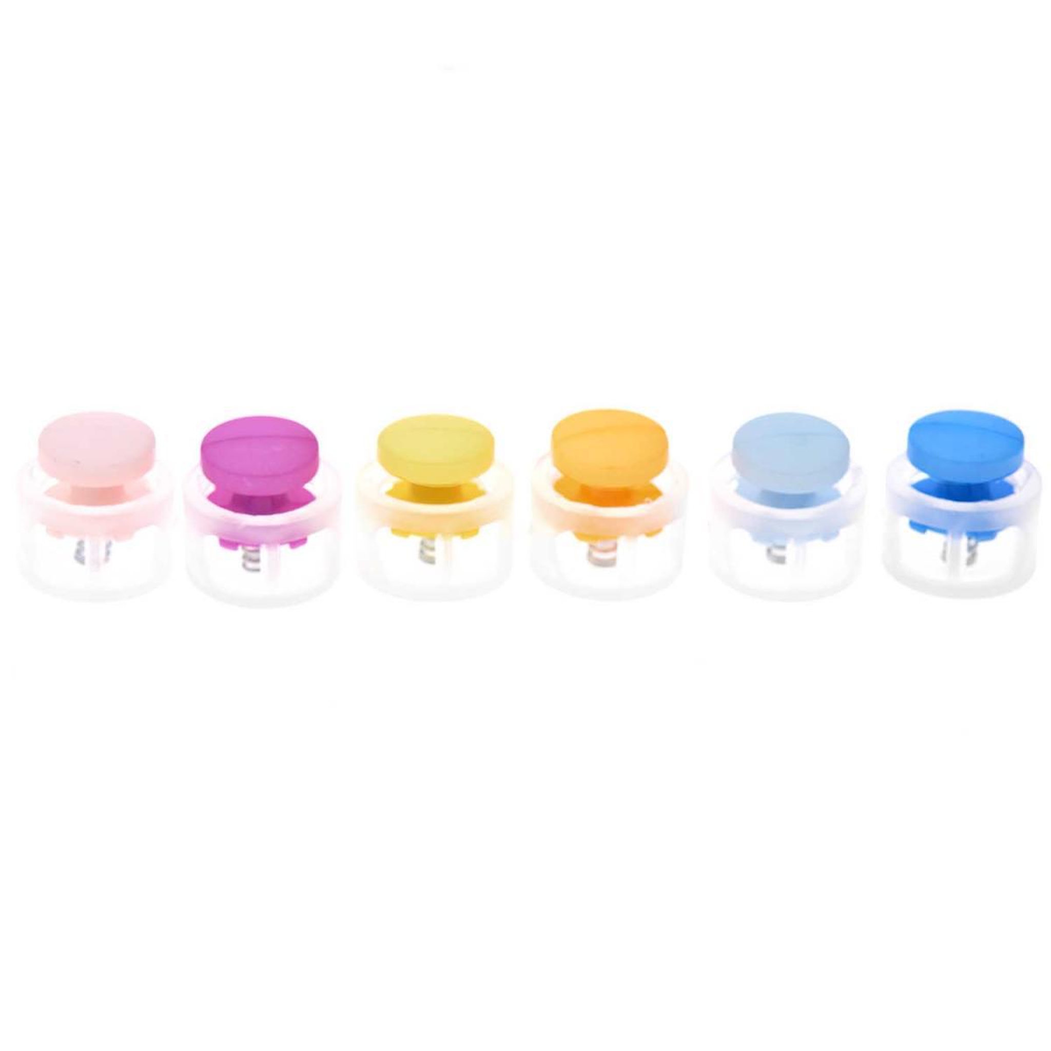 Voir la diapositive 2 : RICO DESIGN Itoshii pack de 6 claps de cordon couleur assortis