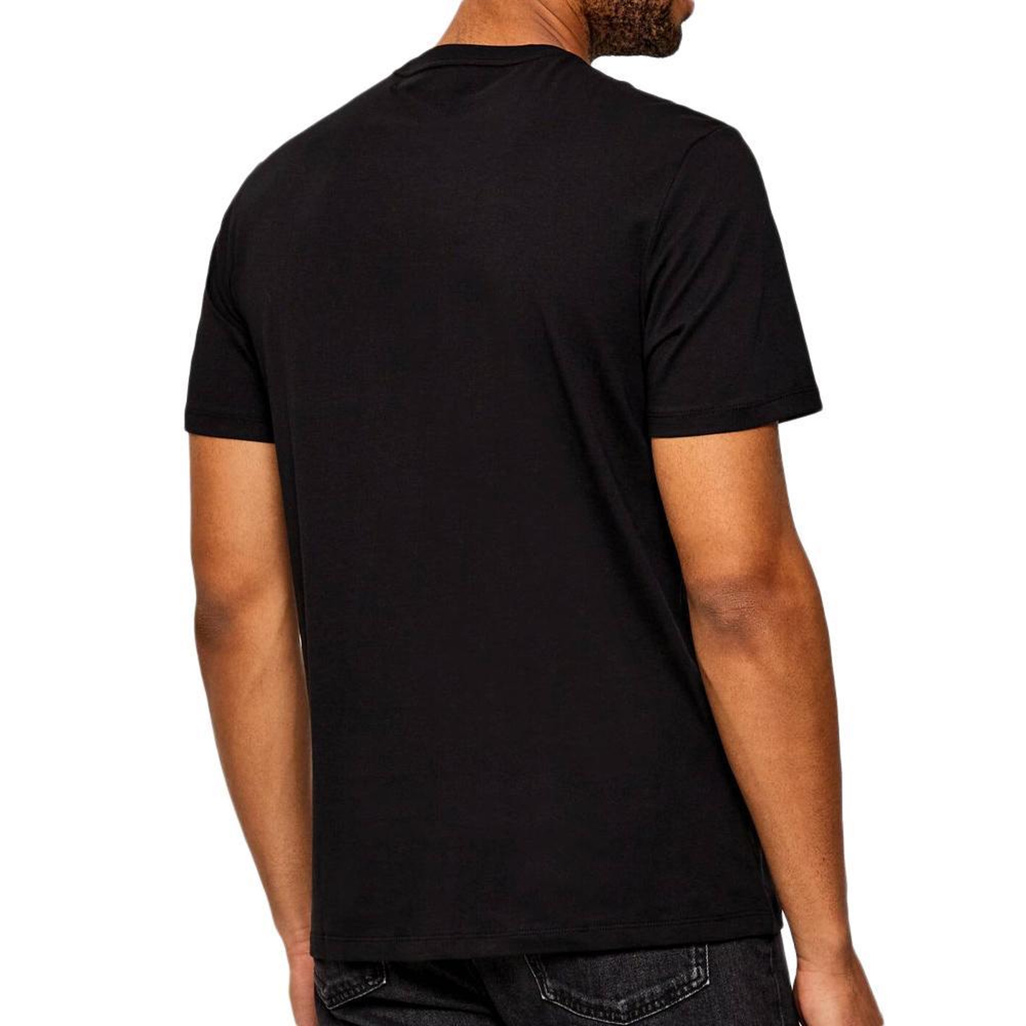 Voir la diapositive 2 : CALVIN KLEIN JEANS T-Shirt Noir Homme Calvin Klein Jeans Ckny LV04RD816G