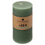 Voir la diapositive 2 : COMPTOIR DE LA BOUGIE Bougie Cylindrique  Rustic  14cm Vert Eucalyptus