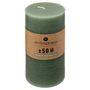 Voir la diapositive 2 : COMPTOIR DE LA BOUGIE Bougie Cylindrique  Rustic  14cm Vert Eucalyptus