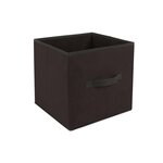 ID SPACE Boîte de rangement - 31 x 31 cm.. Coloris disponibles : Beige, Noir