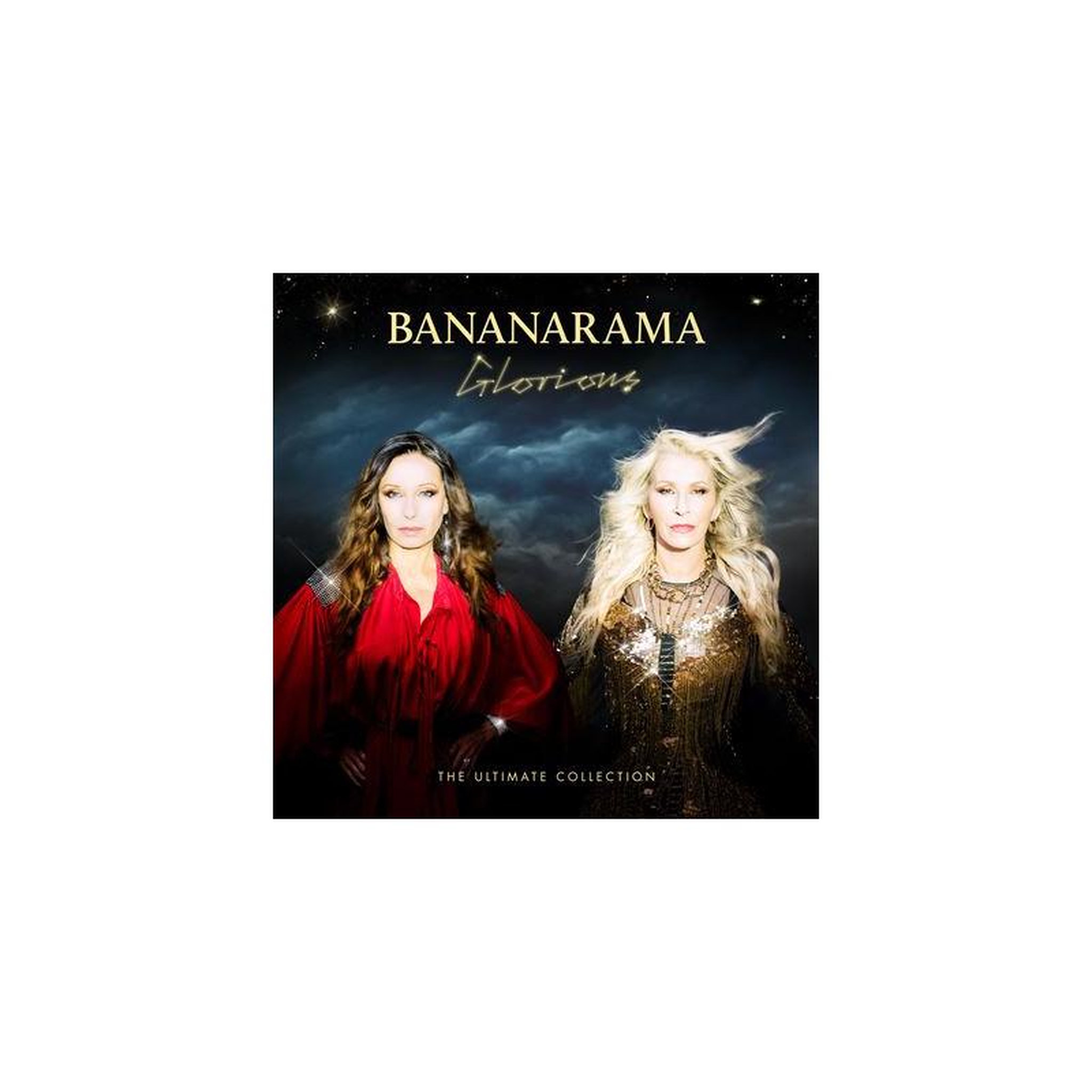 Vinyle album édition limitée bananarama glorious the ultimate collection en rouge transparent