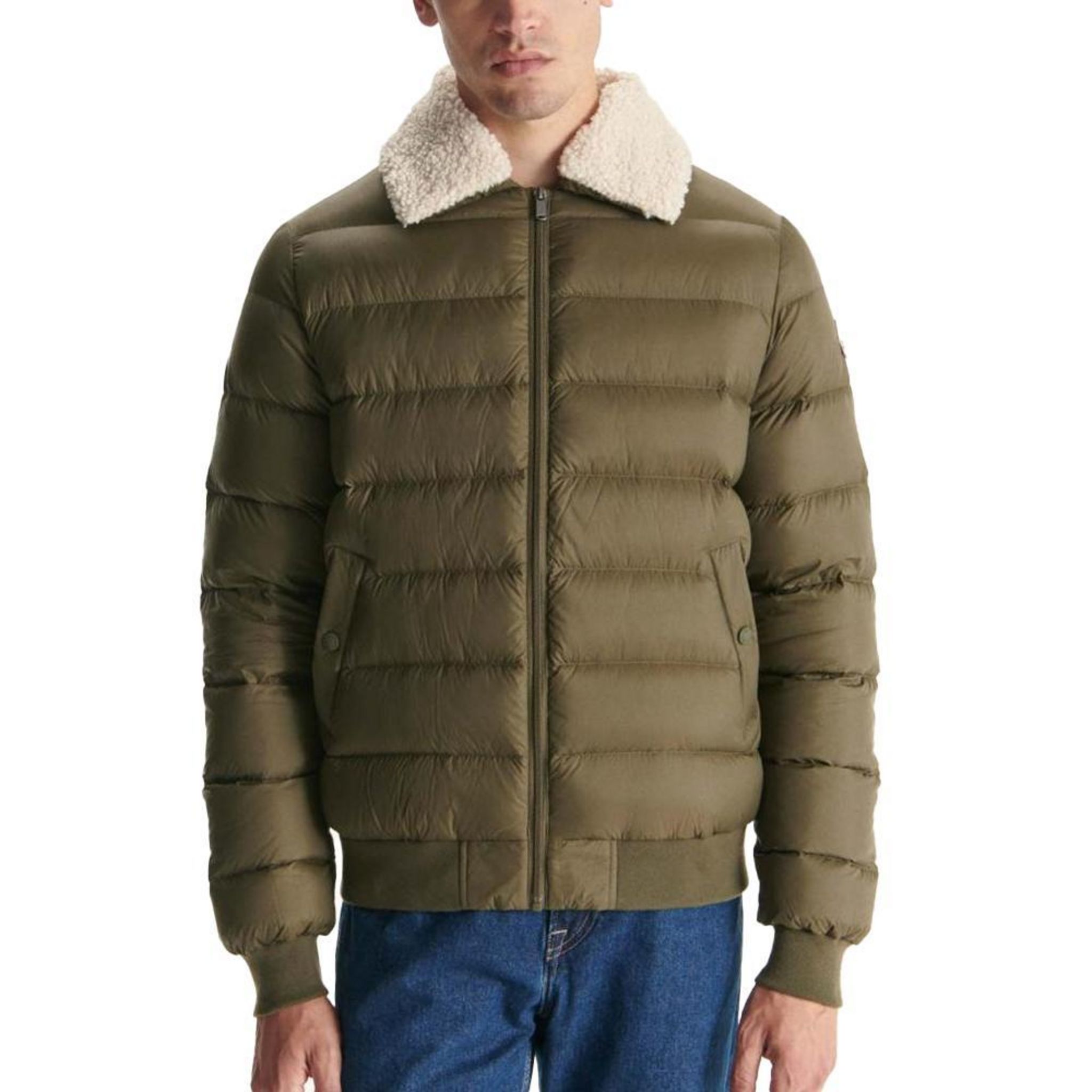 JUSTOVERTHETOPJOTT Doudoune Aviateur  Homme Jott Danny. Coloris disponibles : Vert